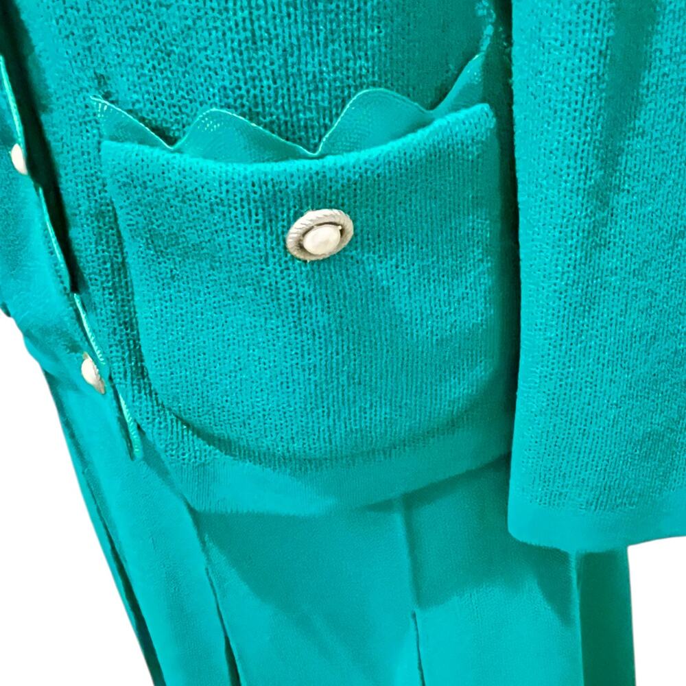 RARE Size Medium Vintage Castleberry Womens Suit Skirt Jacket Matching Set - Picture 6 of 12